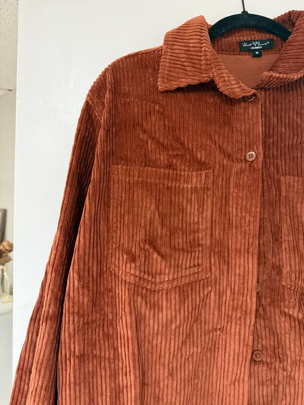 Velvet Heart Corduroy Shacket - Image 2
