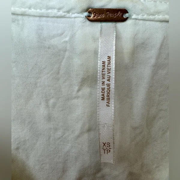 Free People Be Your Baby Lace Mini Dress‎ in Ivory Size XS - Image 10