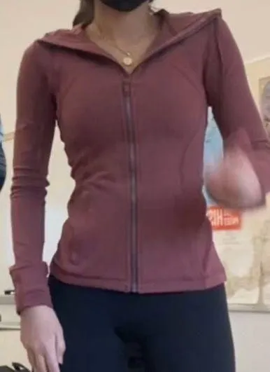 Lululemon Define Jacket Dusty rose color size 4 - Image 2
