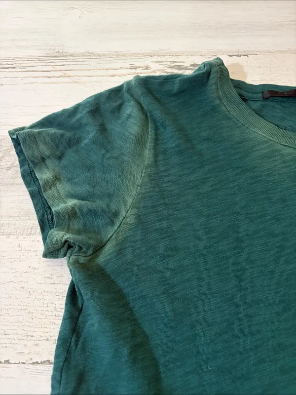 ATM Anthony Thomas Melillo Teal Green Short Sleeve Crewneck Tee - Image 2
