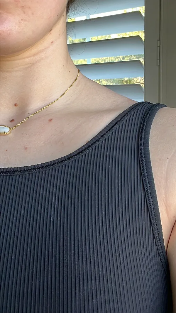 Lululemon Power Pivot Ribbed Tank Black - Image 2