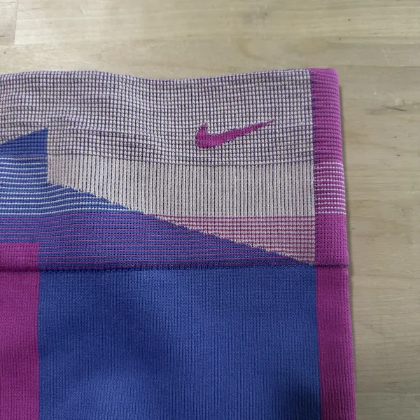 Nike Sculpt Icon Clash Seamless 8" Training Shorts Women's‎ Small Fire Pink NWT - Image 4