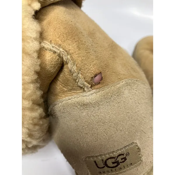 UGG Classic Tall 5815 Boots Women Size 10 Chestnut Tan Good Suede Shearling - Image 5