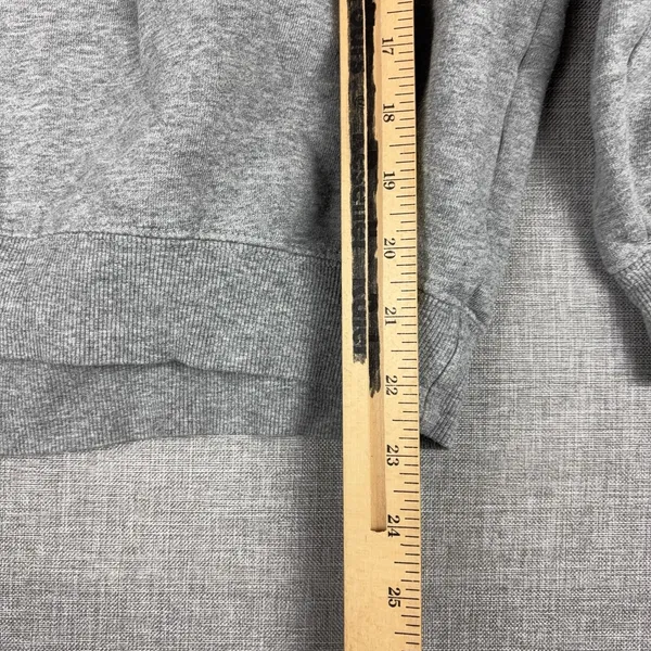 Taylor Swift Sweatshirt Womens Medium Gray The Eras Tour 1/4 Zip Fleece Graphic - Image 8