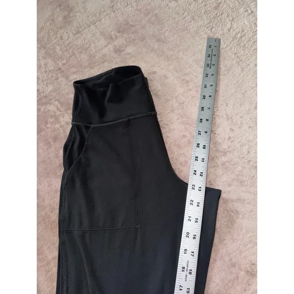 Lululemon Women's Pant High-Rise With Pockets‎ Dark Gray Size 6 - Image 8