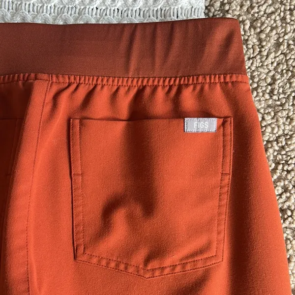 FIGS • Zamora jogger scrub pants in sold out auburn color - Image 5