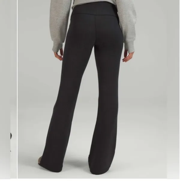 Lululemon Brushed Softstreme Ribbed Flared Pant  - Image 2