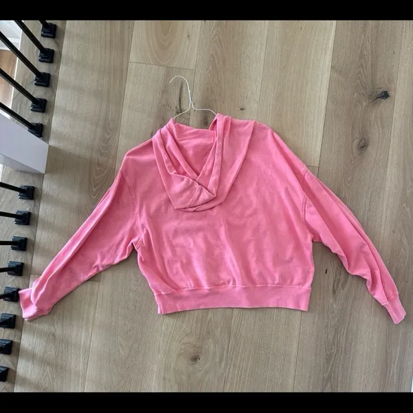 Nike NWOT Sportswear Women's Washed Hoodie - Pink - Image 5
