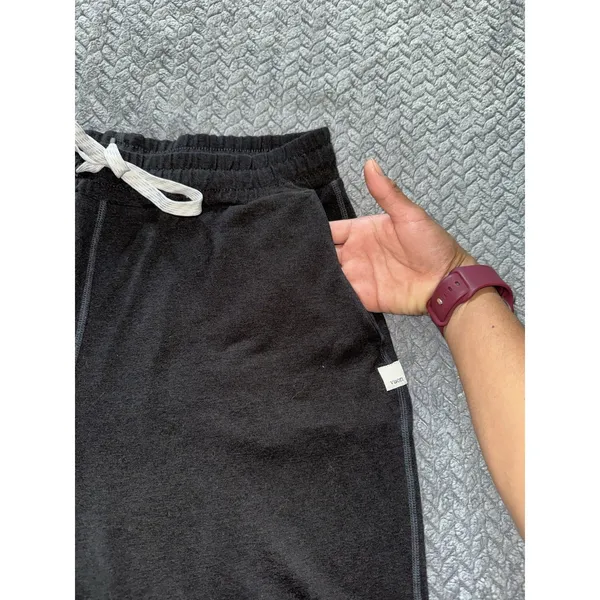 Vuori Women's Performance Joggers Pants DreamKnit Drawstring Black Size Small - Image 3