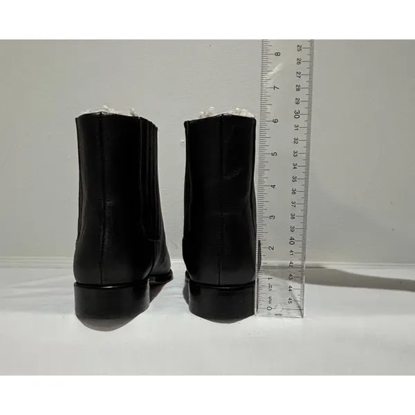 J.Crew Black Lined Ankle Boots  Size 6 - Image 6