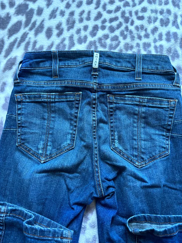 Ariat High-Rise Straight Jeans - Image 3