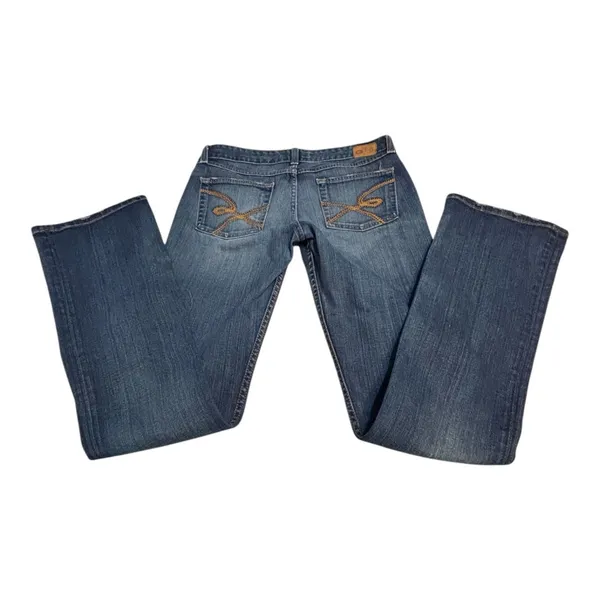 BKE Eve Stretch Bootcut Jeans Womens 29 x 35.5 Medium Wash Long Inseam - Image 4