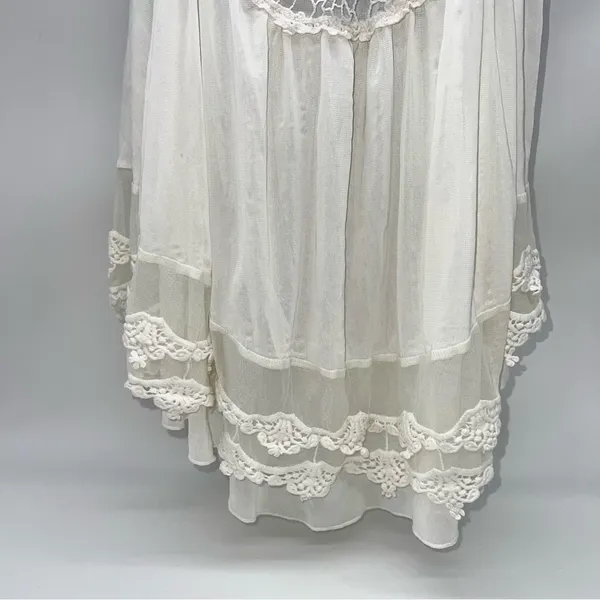 Altar'd State Cream Lace Blouse - Image 5