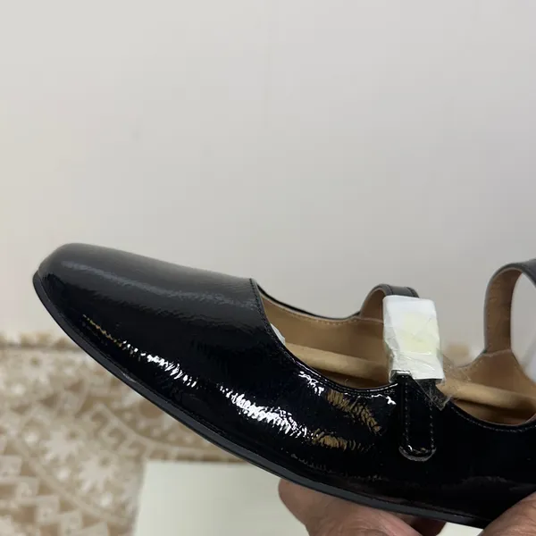 Sun + Stone Women's Cecillee Triple Strap Mary Jane Flats NWT - Image 10