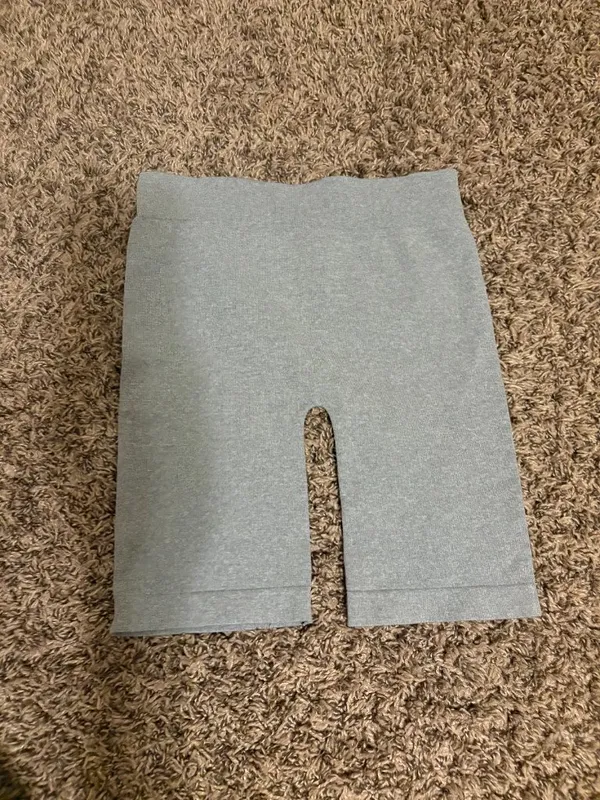 Intimately Free People Bike Short Xtra Small/Small Gray NWOT NEW Nylon Blend - Image 3
