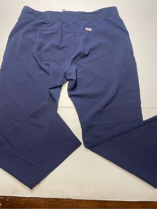 FIGS SCRUBS Womens Navy Blue Sz L Kade Cargo Pant - Image 8