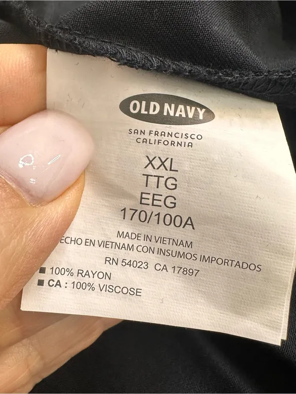 Old Navy Black Drawstring Jogger Pants Women’s size XXL - Image 8