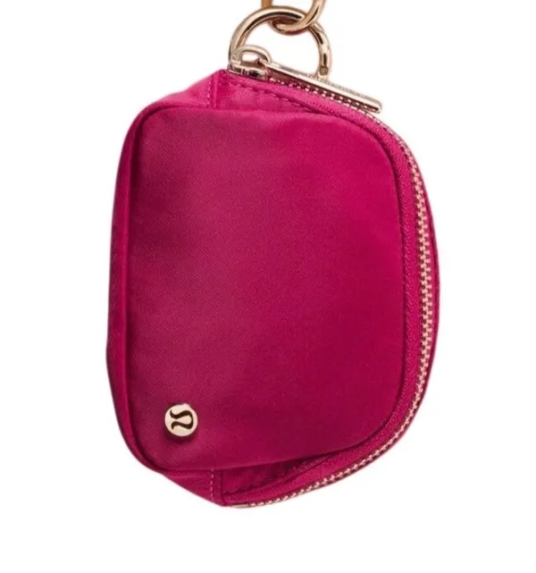 Everywhere Belt Bag Nano Berry Rumble/Gold Clippable Key or Bag Accessory - Image 3