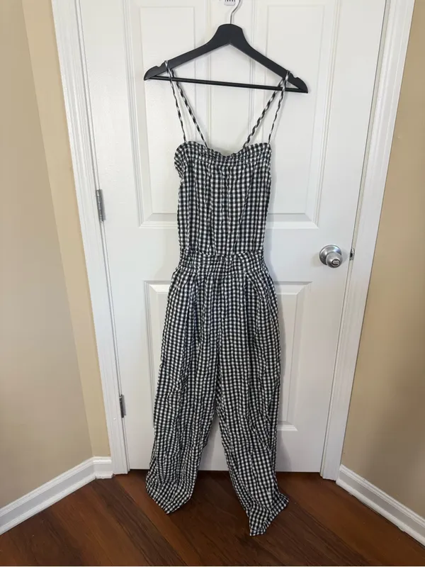 Free People Retro Heatwave Gingham One Piece S - Image 2