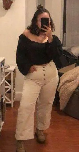 FAVLUX Black Cropped Off The Shoulder Top Corset Blouse - Image 4