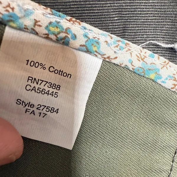 J. Crew Relaxed Boyfriend Field Jacket Olive Green w/ Gold Hardware W1076 Sz S - Image 9