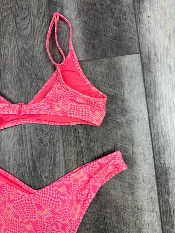 Aerie Pink Print Bikini Set - Image 9