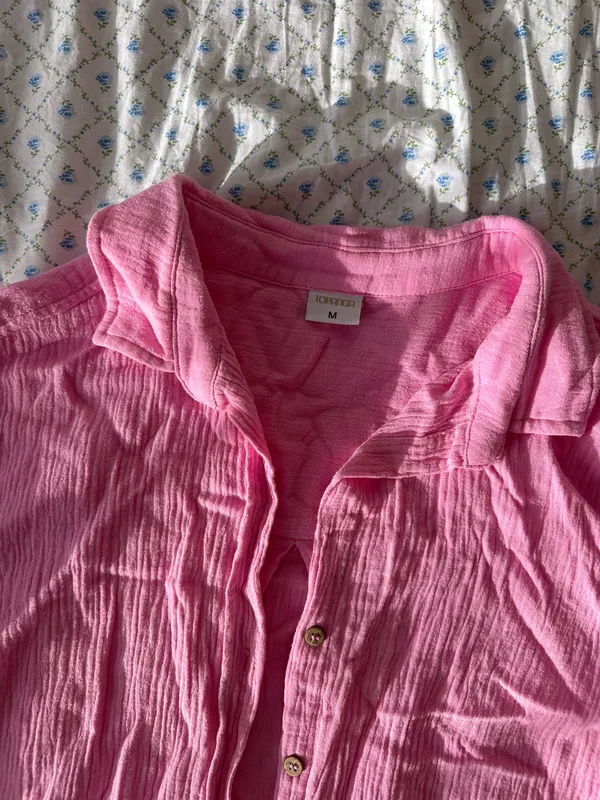 City beach Australia button down Pink Size M - Image 2