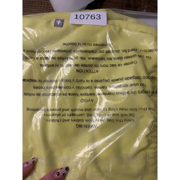 FIGS Marseille Wide Leg Scrub Pants Women Large Petite Neon Yellow - Image 8