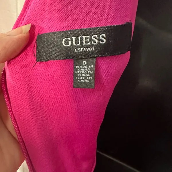 GUESS Women's Pink Sequined Dress Size 0 NWT - Image 8