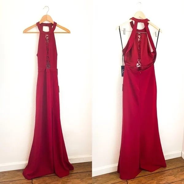 Lulu’s Halter Maxi‎ Dress - Image 5