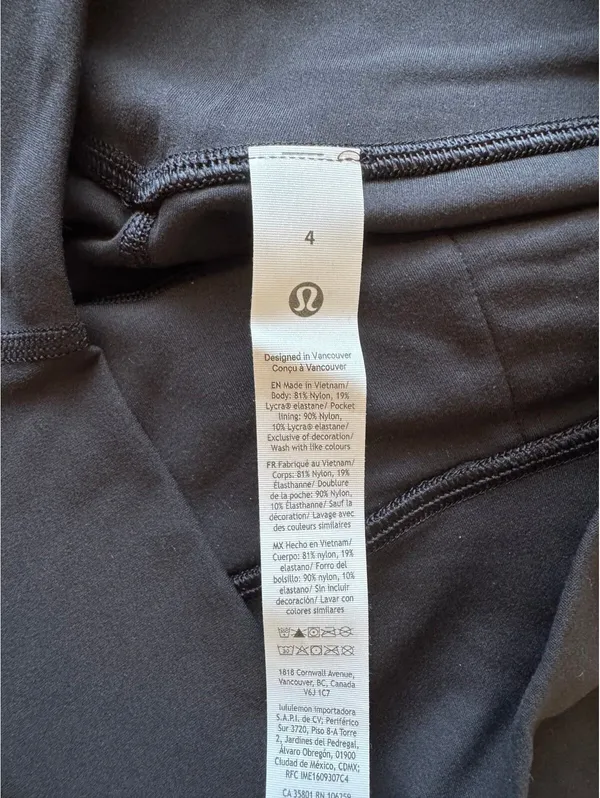 Lululemon Align Jogger High Rise 26” Black Size 4 NWT - Image 6