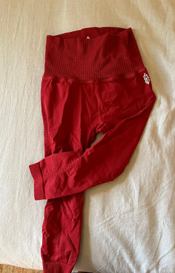 Free People Movement High Rise Good Karma Crop Leggings - Image 3
