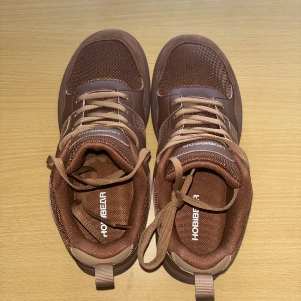 Sneakers HOBIBEAR Brown 👟 Size 8.5 - Image 3