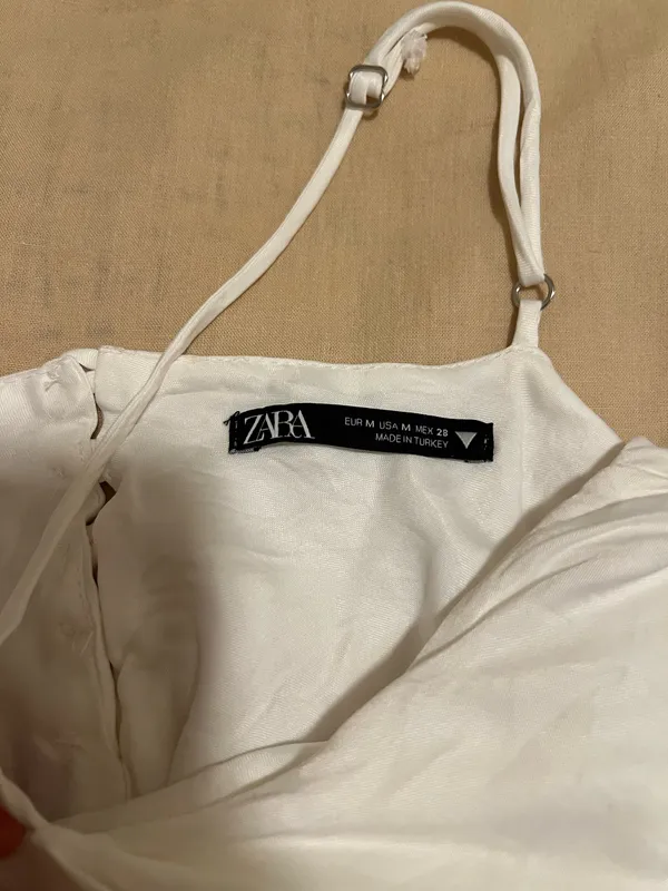 White silk tank top  - Image 4