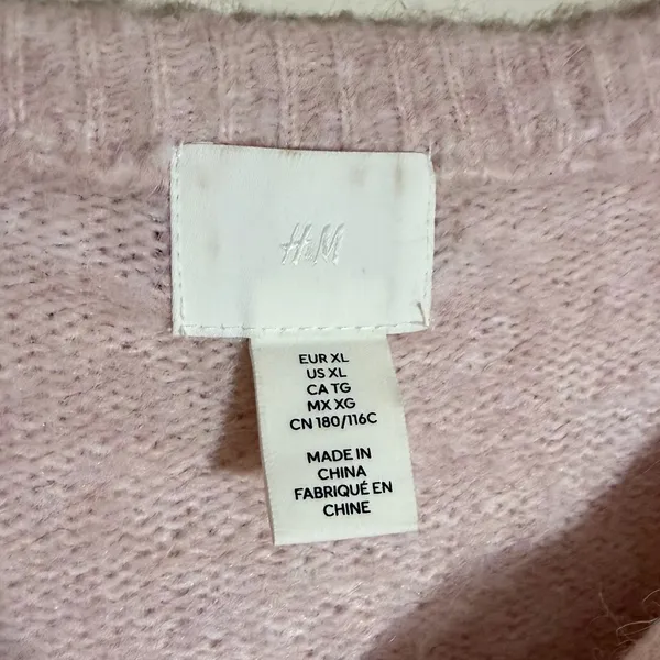 H&M Bow Detail Knit Cardigan Sweater Cottagecore - Image 8