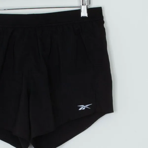 Reebok Womens Speedwick Running Shorts Size S Elastic Waist Black‎ Athletic Gym - Image 2