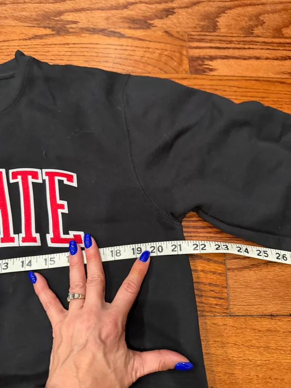 NC State crewneck sweatshirt Black Size undefined - Image 3