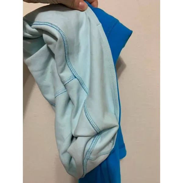 Lululemon Blue Reversible Crop Leggings Size 6‎ - Image 2