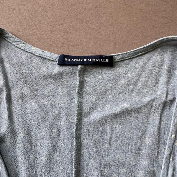 Brandy Melville Floral Robbie Wrap Dress - Image 6
