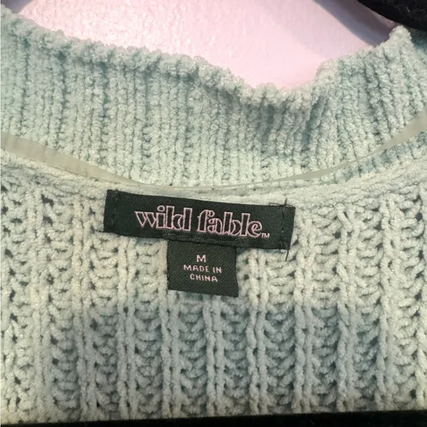 Blue‎ teal wild fable knit cardigan - Image 3