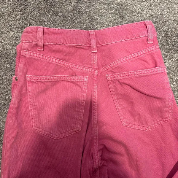 ZARA Pink High-Rise Jeans - Image 3