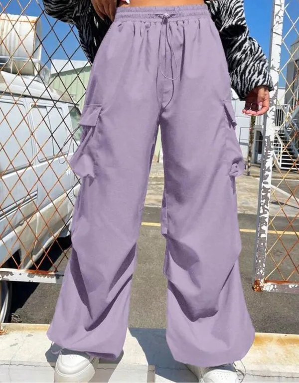 purple parachute pants - Image 4