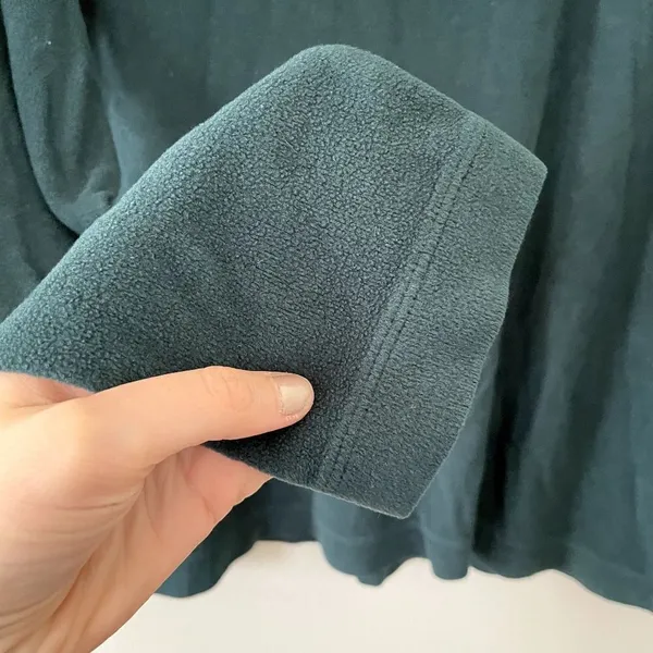 Uniqlo dark green turtleneck‎ long sleeved sweater top winter women size XL - Image 3