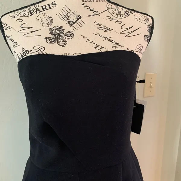 Trouve NWT strapless jumpsuit Size S Black - Image 7