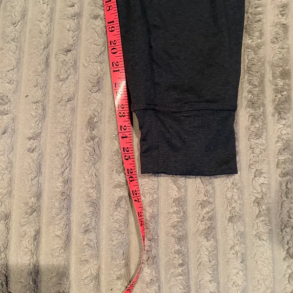 Lole Womens Charcoal Heather Joggers Drawstring Sweatpants‎ Yoga Pants Small - Image 5