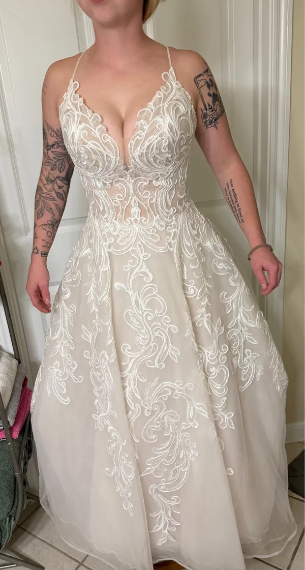 Formal/Wedding dress White Size 0 - Image 4