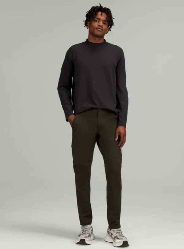 Lululemon Rulu Mock Neck Long Sleeve Shirt Black XL - Image 7
