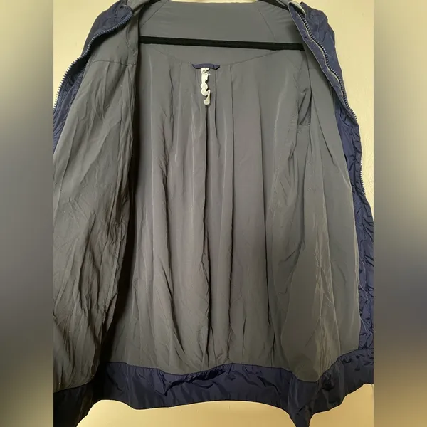 Lululemon No Rain No Gain Jacket, Indigo, Size 8 - Image 4