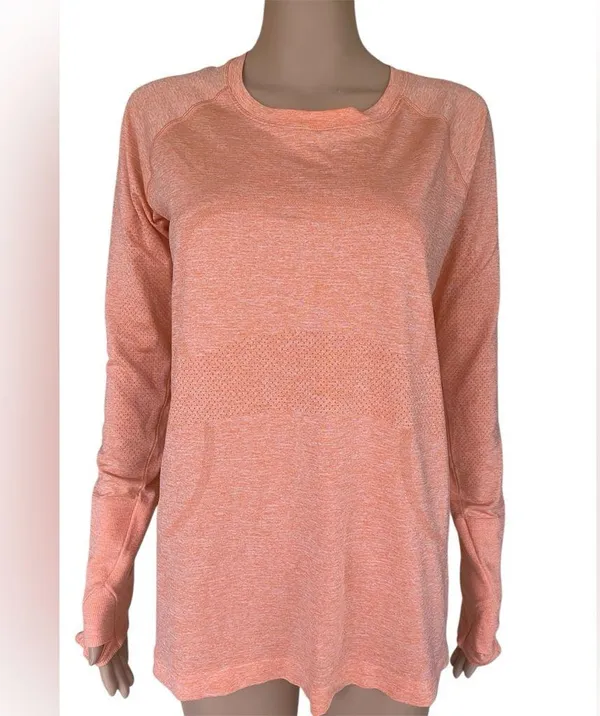 lululemon athletica Peach Long Sleeve Tee - Image 2