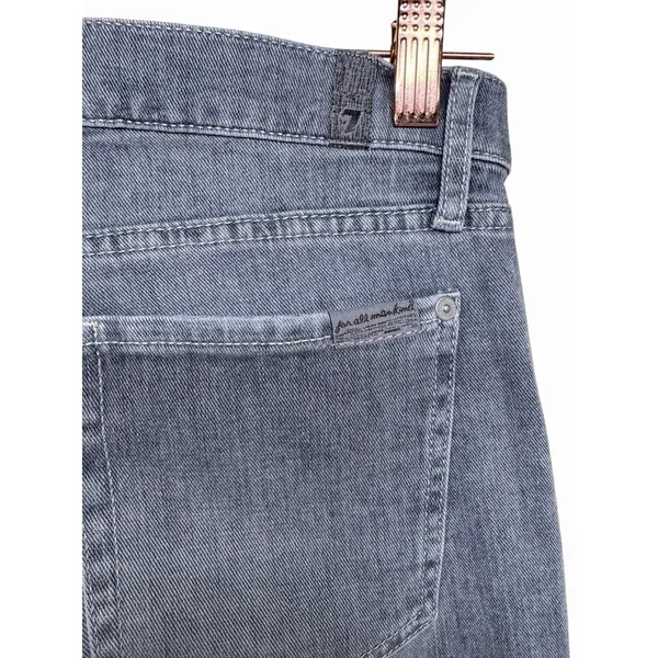 7 For All Mankind Dojo Jeans Gray‎ Women's Size 29 - Image 7